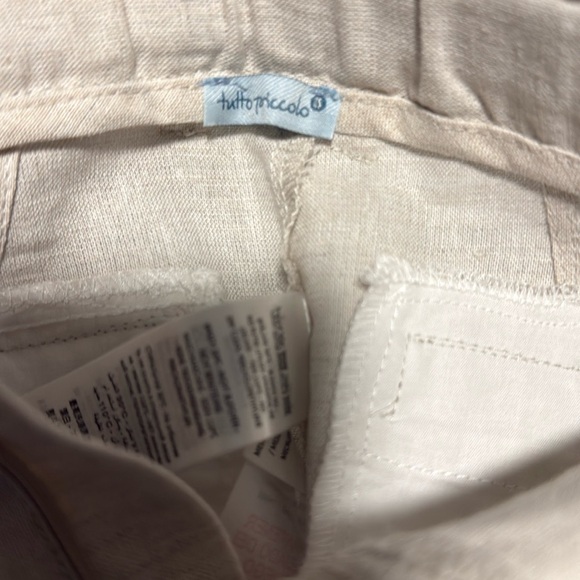 Elegant Sand Blazer for Kids - linen worn once - Picture 6 of 6